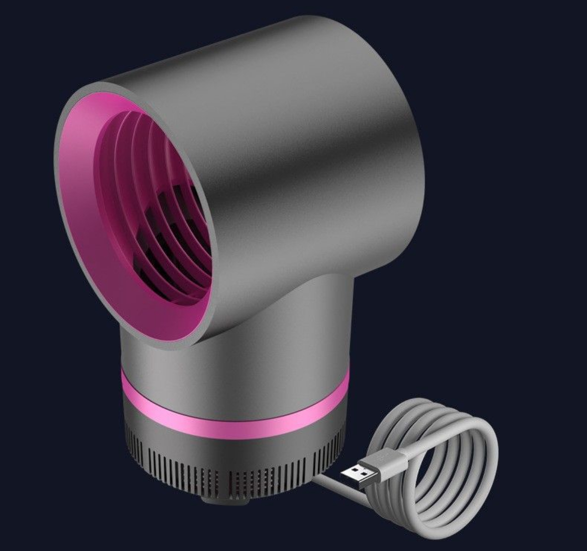 Lampe Anti-Moustique – Piège à Moustiques Silencieux Sans Produits Chimiques
